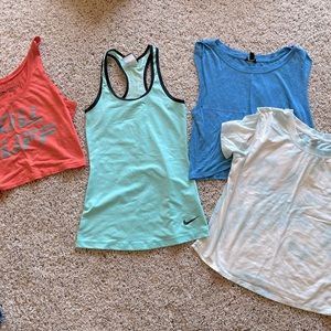 Nike xs Tiffany blue tank + freebies
